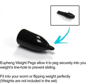 Mollette per tungsteno o verme di piombo/pesi di lancio, fanno rimanere i pesi in posizione saltando, punzonando e lanciando i tuoi rig B10 - Product Image 4