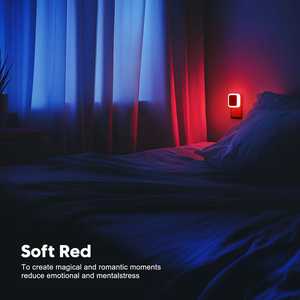 Luz Nocturna Enchufable con Sensor de Oscuridad Automático de 0.5W para Pasillos, Dormitorios Infantiles, Baños, Guarderías y Niñeras - Product Image 4