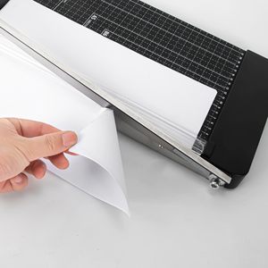 Ofitech grosir OEM foto kantor A4 10 lembar pemotong kertas mesin pemotong tugas berat kertas Guillotine - Product Image 5