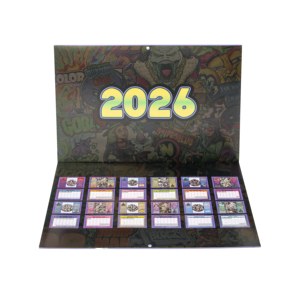 2026 Promotional Custom Perpetual Advent Desk/Table Calendar with Large Wall Calendars
