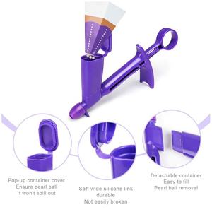 Lot de 2 outils de pâtisserie pour fondant, ensemble de décoration de gâteaux avec boules de sucre, applicateur rapide de perles comestibles, ensemble de saupoudrage - Product Image 5