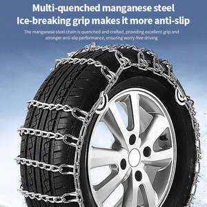 Chaînes <span class=keywords><strong>à</strong></span> <span class=keywords><strong>neige</strong></span> renforcées pour camionnettes Quik <span class=keywords><strong>Grip</strong></span> V-Bar LRS, chaînes de traction pour pneus de camion lourd - Product Image 6