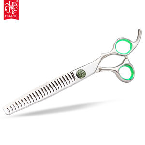 กรรไกรตัดขนสัตว์เลี้ยงมืออาชีพ AR-D20 ญี่ปุ่น 440c ขนาด 7 นิ้ว และ 7.5 นิ้ว มีแบบตรง แบบโค้ง แบบซอย และแบบตัดหนา ชุด 4 ชิ้น - Product Image 3