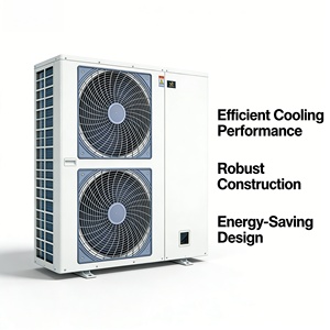 Système de climatisation central à condenseur mince à éjection latérale 20KW/7Hp pour usage domestique et commercial - Product Image 3