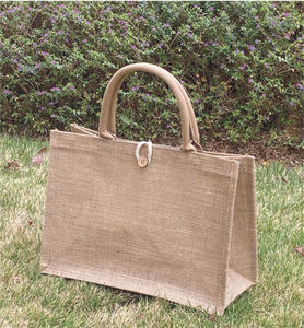 Bolsas de <span class=keywords><strong>Yute</strong></span> Personalizadas con Logotipo y Patrón de Letras 2022, Bolsas de <span class=keywords><strong>Yute</strong></span> Impermeables con Interior Laminado, Bolsas de Compra de <span class=keywords><strong>Yute</strong></span> - Product Image 2