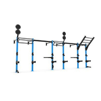 Rig de fitness multifonctionnel sur mesure pour usine, rack de squat autoportant pour salle de sport