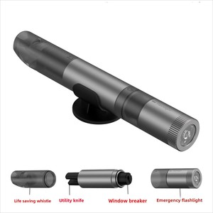 Martello di Sicurezza in Metallo per <span class=keywords><strong>Auto</strong></span>, Rompivetro 4-in-1 Multifunzione, Piccolo Strumento di Emergenza con Taglierino per Cintura di Sicurezza e Rompivetro - Product Image 1