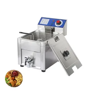 Wholesale Price Commercial Restaurant Equipment Professional Industrial Benchtop Deep Fat Chicken Fryer Machine