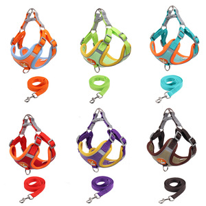 <b>Pet</b> <b>Harness</b> Reflective Polyester Small Dogs Adjustable Buckle Cartoon Design - Product Image 3