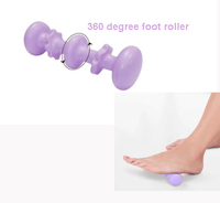 2026 Rouleau de massage des pieds par acupression en TPE souple, non électrique, design unique, pour soulager les douleurs au talon, à la voûte plantaire et musculaires