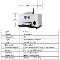 Impresora Plana UV de Inyección de Tinta Automática A3/A4/A5, Modelo F1080-A1, Cabezal de Impresión de 2400 DPI, 1 Año de Garantía, para Carcasas de Teléfono