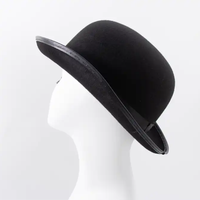 Nouveau design 2024 – Chapeau melon en feutre multicolore pour homme, élégant et décontracté, idéal pour les fêtes costumées et événements.
