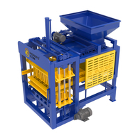 Machine à fabriquer des blocs de béton QT4-16 HF entièrement automatique à grande vitesse et haute pression, alimentée par un moteur hydraulique, ligne de production de briques