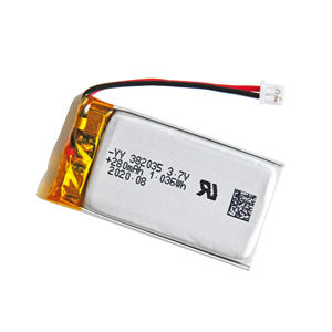 שנזן Taiwoo מכירה לוהטת 382035 3.7v 280mah Custom Li-פולימר סוללה נטענת - Product Image 3