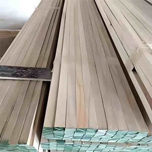 Poutres carrées en <span class=keywords><strong>bois</strong></span> à <span class=keywords><strong>chanfrein</strong></span>, bâtons ronds, bandes triangulaires en Paulownia, <span class=keywords><strong>chanfrein</strong></span> en <span class=keywords><strong>bois</strong></span> massif pour la construction - Vente chaude - Product Image 6