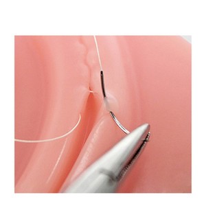 Modèle d'entraînement à la suture 3D, coussin de suture en silicone pour laparoscopie, simulation de chirurgie abdominale transfrontalière. - Product Image 2