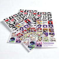 Etiquetas Adhesivas Personalizadas con Logotipo Impermeable, Impresión de Etiquetas de Marca, Vinilo PVC Autoadhesivo, Hojas de Etiquetas Personalizadas con Corte Kiss Cut