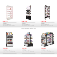 Étagères de présentation pour magasin de maquillage, décoration de salon, présentoirs pour vernis à ongles, parfums, gloss, cosmétiques, armoire de présentation