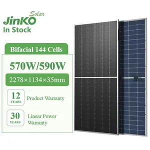 Power film solar 430W 460W All Black Solar Power PV Module Panel sistema de energía solar