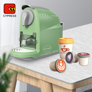 Juego de simulación para niños, <span class=keywords><strong>cafetera</strong></span> de cápsula doméstica, electrodomésticos de cocina, juego de juguetes para niñas, venta al por mayor - Product Image 3