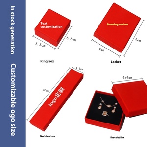 Boîte à bijoux en papier de luxe pour ranger les bagues, les boucles d'oreilles, les colliers, les pendentifs, emballage cadeau pour bijoux, boîte en papier - Product Image 3