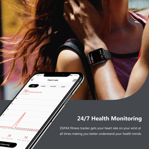 Reloj Deportivo Inteligente S226 de 1.72 Pulgadas, Resistente al Agua, con Monitor de Frecuencia Cardíaca, Presión Arterial y <span class=keywords><strong>Ciclo</strong></span> Fisiológico Femenino - Product Image 4