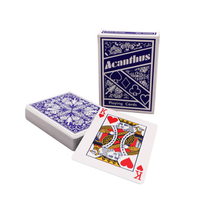 Impression de logo personnalisé durable classique allemand noyau noir carte de poker de luxe recyclable écologique 54 cartes à jouer en papier - Product Image 2