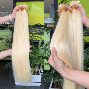 ผมดิบสีบลอนด์613ขนาด26นิ้วผมคนบราซิลเลียนผมมนุษย์สำหรับต่อผม613 - Product Image 2