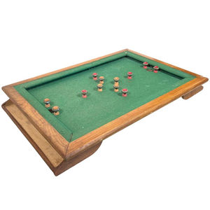 Bar Français Vintage en Bois Jeu de Balles Affichage Man <span class=keywords><strong>Cave</strong></span> Sports Salle de Jeux Pas de balle ou de pièces incluses - Product Image 1