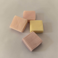 Multicolor vierkante kauwgom snoepjes, diverse fruit smaken, individueel verpakt, groothandel snoepgoed, OEM private label