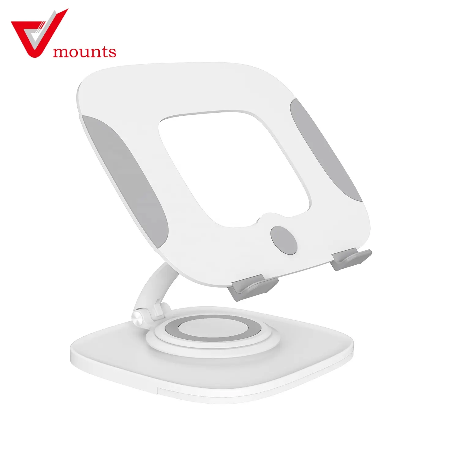 Giá Đỡ Máy Tính Xách Tay Có Thể Điều Chỉnh V-mounts Với Đế Xoay 360 Độ Cho Công Việc Hợp Tác