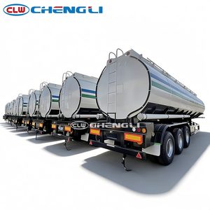 Semirremolque de Combustible de Aluminio de 3 Ejes, Ligero y de Alta Capacidad, con Cuerpo de Tanque Sellado Anticorrosión - Product Image 4