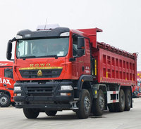Truk Dump SINOTRUK HOWO T7S 8x4 430HP Tugas Berat 30 Ton Truk Tipper Pertambangan untuk Konstruksi, Pekerjaan Tanah, dan Pengangkutan Pasir