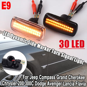 Bombilla de lámpara de coche con marcador lateral dinámico de 30LED para Jeep <span class=keywords><strong>Grand</strong></span> Cherokee 2011 Lancia Flavia <span class=keywords><strong>Dodge</strong></span> Avenger Chrysler Sebring 200 300 - Product Image 3