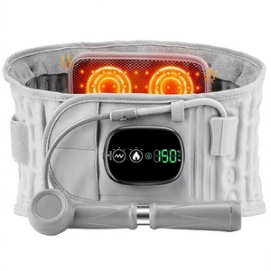 Cintura di Decompressione con Luce Rossa e Riscaldamento, Massaggiatore Lombare <span class=keywords><strong>Gonfiabile</strong></span>, Supporto Spinale per Uomo e <span class=keywords><strong>Donna</strong></span> - Product Image 1