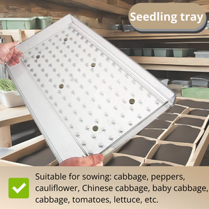 Plaque de semoir de plateau de prise semoir de précision transparent pour Micro graines légumes, graines personnalisées - Product Image 2