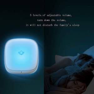 <span class=keywords><strong>Sonnette</strong></span> de porte musicale sans fil <span class=keywords><strong>pour</strong></span> personnes âgées et malentendantes, avec 7 lumières colorées clignotantes - Product Image 4