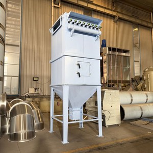 Nouveau système de collecte de poussière en acier au carbone pour usine de meubles YNT, efficacité de filtration de 99 % pour la poussière et les sciure de bois - Product Image 2