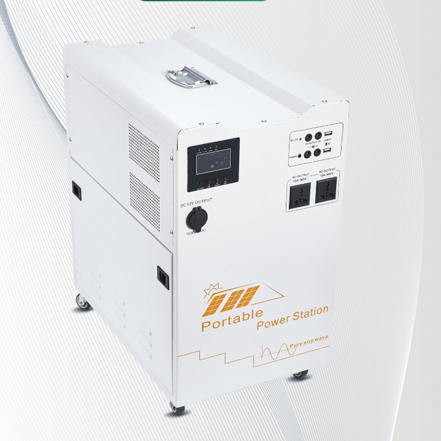 Outdoor Easy to Install Off Grid 4Kw Power System 220V  Portable Generator Solar  Station for Home Appliances