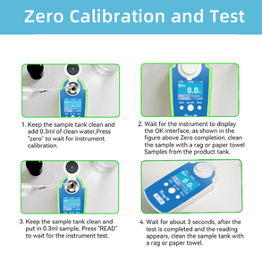 Réfractomètre numérique ATC portable <span class=keywords><strong>Brix</strong></span> mètre étanche avec fonction de compensation de température - Product Image 6