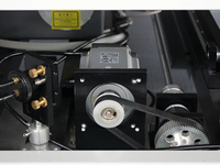 Machine de découpe laser CO2 1325 150W/200W de puissance pour métal, verre, bois, papier, caoutchouc, AI, refroidissement par eau, logiciel de contrôle automatique