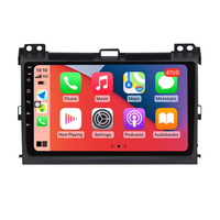 Autoradio Android 4G WiFi Carplay Lecteur multimédia vidéo Navigation pour Toyota Prado 2004 2009 4 cœurs