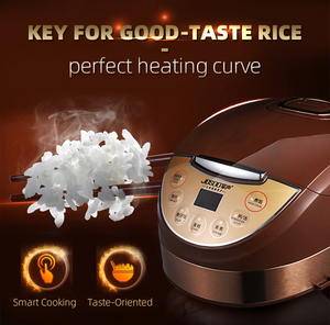 Thiết Kế Đơn Giản 5L Nồi Hình Dạng Hình Bầu Dục Bằng Thép Không Gỉ Điện Đa Chức Năng Nấu Ăn Gạo Trong Nồi Cơm Điện - Product Image 4