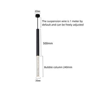 Nouveau Lustre LED Moderne en Cristal pour Salon avec Garantie de 5 Ans, Design Colonne Tendance pour Réception et Caisse - Product Image 4