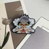 Nouvelles Épingles Métalliques Anime Tendance Personnages de Dessins Animés Mignons Badges Métalliques Durables Impression 3D/UV Faible MOQ Vente en Gros Cadeaux Anime Épingles