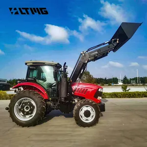 LTMG China Preço barato Boa qualidade Máquinas agrícolas 120 HP Fram Trator com carregador frontal Acessório