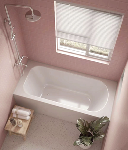 Hotel Home High Quality <b>Acrylic</b> Freestanding Modern <b>White</b> Center Drain Hera Bathtub With 2 Years Warranty - Product Image 4