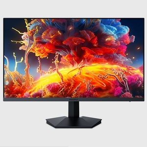 Moniteur de jeu PC <span class=keywords><strong>KOORUI</strong></span> GN06 27 pouces IPS 165Hz, cadre ultra-fin sans bordure, interface HD, 100% SRGB, temps de réponse de 1 ms, <span class=keywords><strong>écran</strong></span> large noir - Product Image 2
