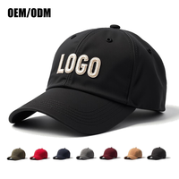 Casquette de baseball élégante et sophistiquée de qualité boutique avec fermeture coulissante en métal, logo personnalisé inaltérable, idéale pour les sorties de vacances