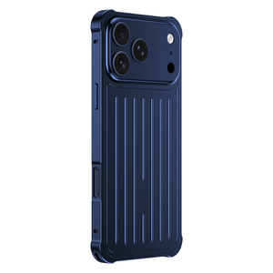 Nouvelle coque de protection en métal avec cadre en alliage d'aluminium dépoli pour téléphone 17 Pro Max 17 Pro 17, étui magnétique 2-en-1 en métal - Product Image 3